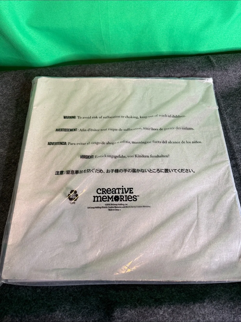 Creative Memories Power Project Folders New 4pk